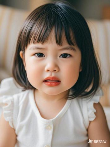 温柔童颜的午后写真