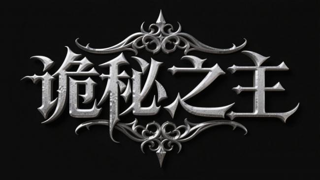 诡秘之主金属艺术字设计图