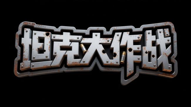 坦克大作战金属标志设计