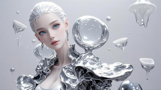 液态金属女神：未来科幻美学巅峰之作