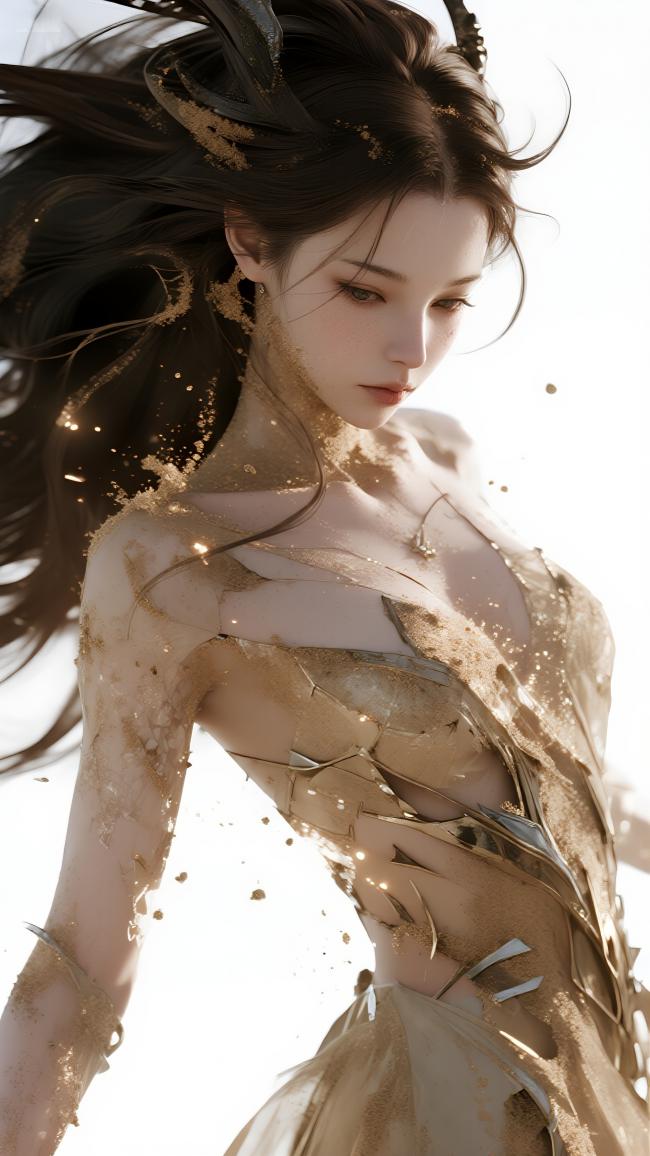 仙侠女神沙尘破甲图