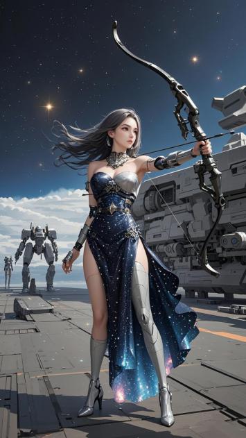 星空弓箭手：赛博朋克未来战场