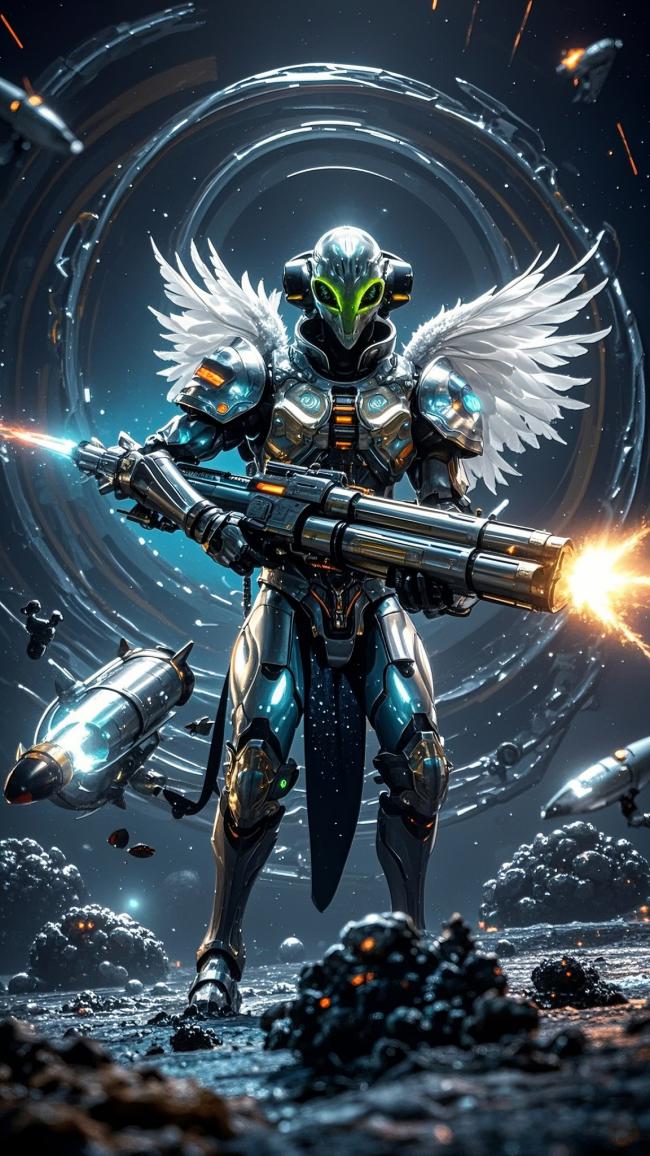 机甲天使战神：星际战场上的雷霆之翼