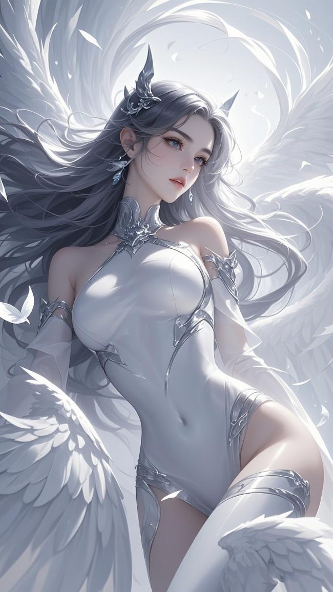 银翼天使科幻写真图