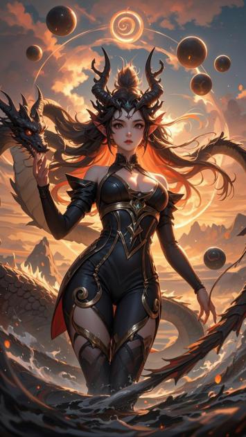 龙姬立浪间，仙侠玄幻风席卷天际