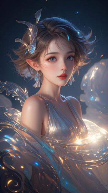 仙侠少女流光幻影图