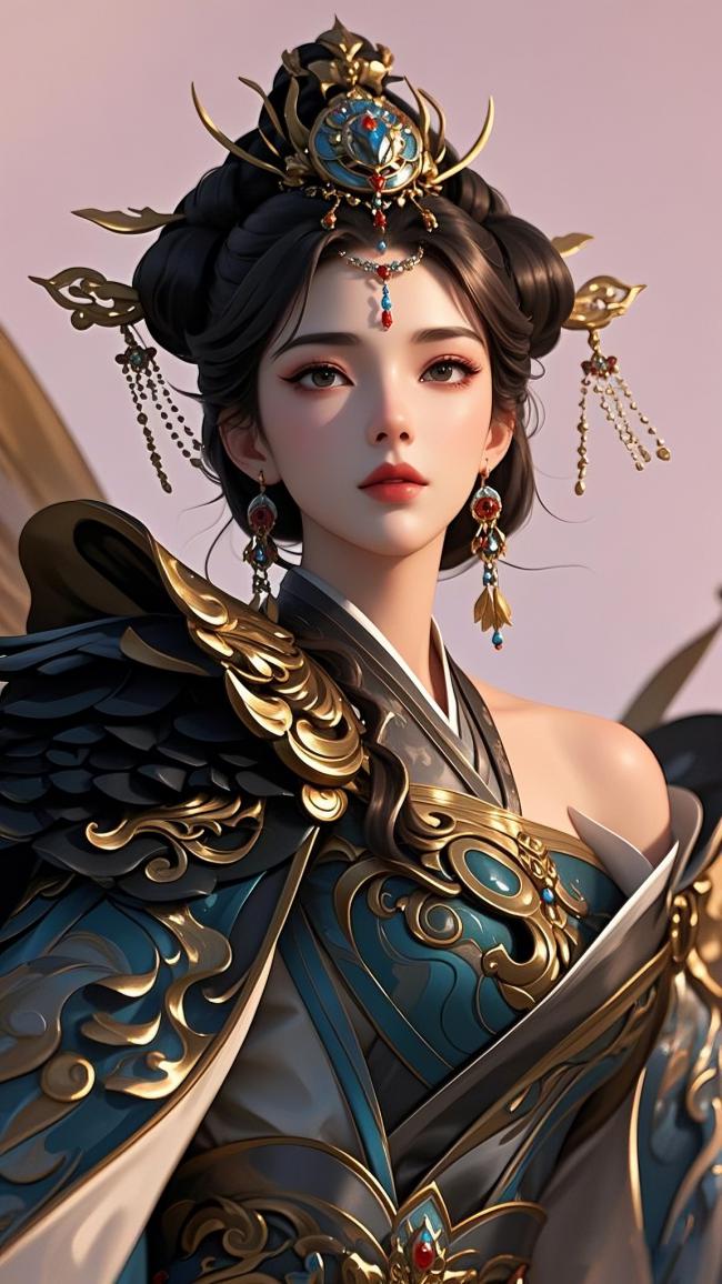 仙侠女将华丽3D写真图