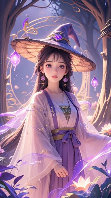 紫霞仙子魔法森林写真