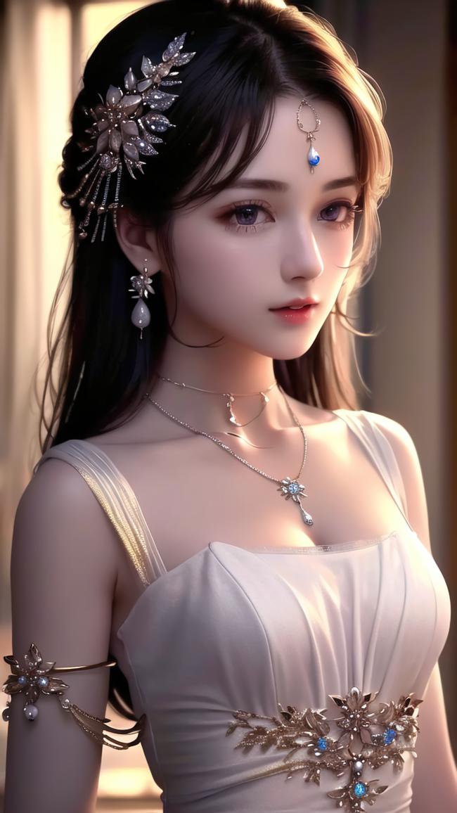 古风仕女华服写真，珠宝映辉柔光如诗