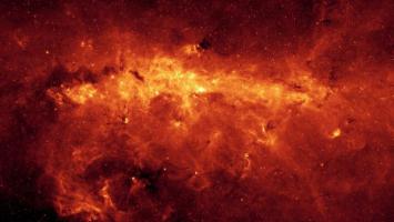 炽热星云宇宙奇观