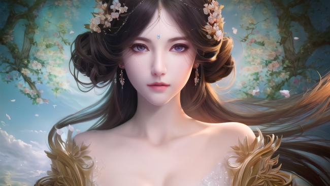 樱花仙子汉服写真 | 古风美人图鉴