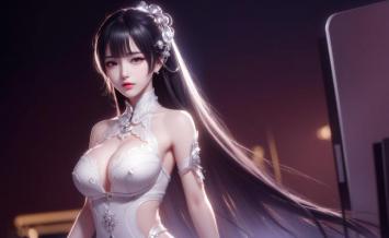 古风仕女水墨动漫写真图