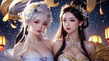 星夜古风双姝，仙侠玄幻视觉盛宴