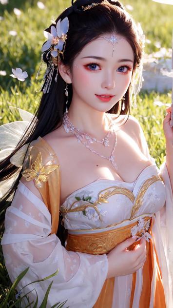 古风仙侠少女汉服写真