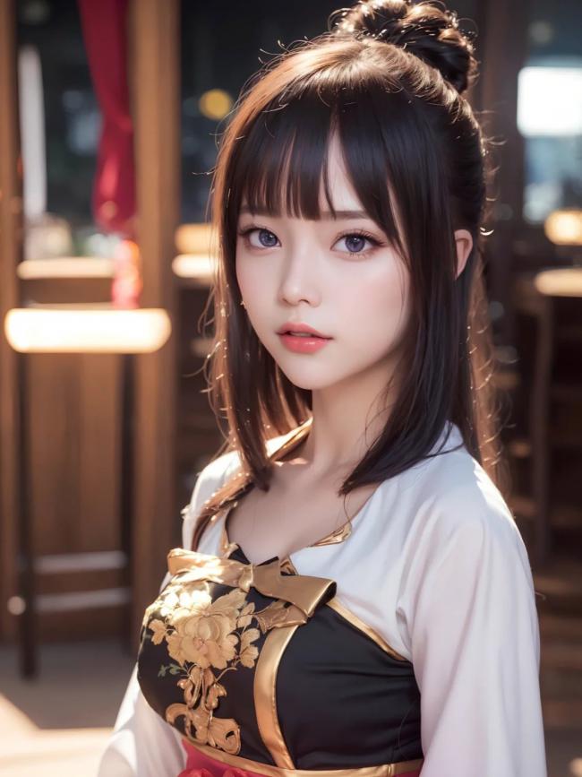 汉服少女写真：柔光古典美人